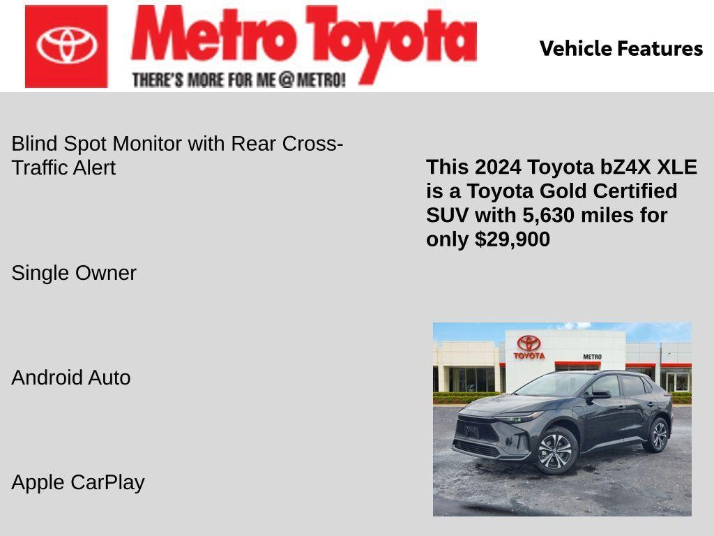 used 2024 Toyota bZ4X car, priced at $29,900