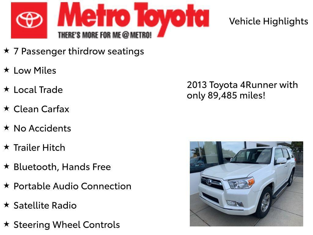 used 2013 Toyota 4Runner car, priced at $21,900