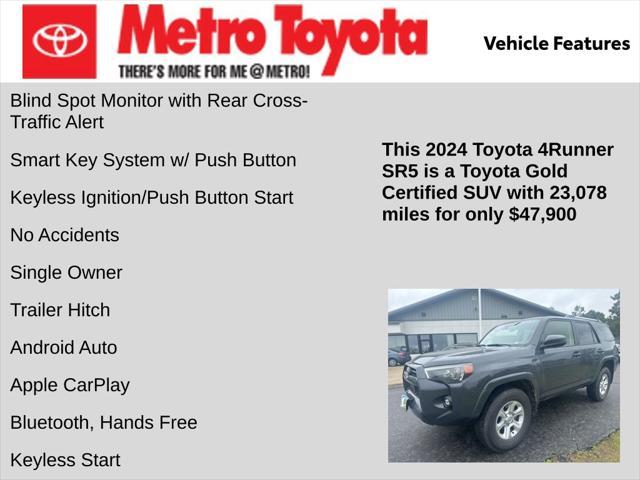 used 2024 Toyota 4Runner car, priced at $47,900