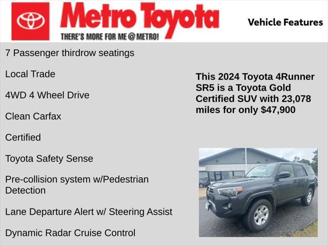 used 2024 Toyota 4Runner car, priced at $47,900