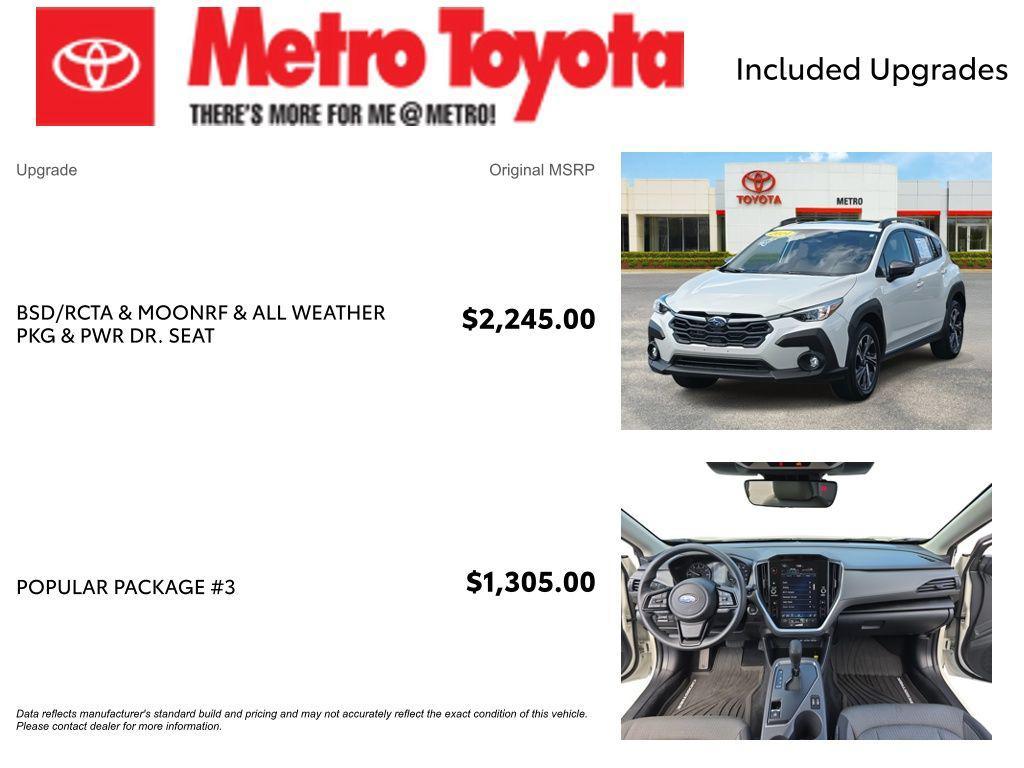 used 2024 Subaru Crosstrek car, priced at $29,250