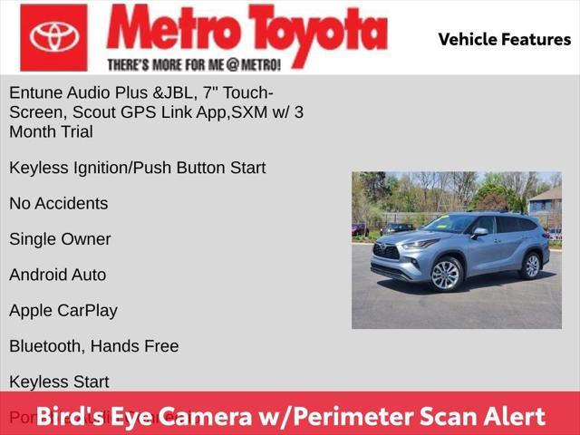 used 2022 Toyota Highlander car, priced at $40,500