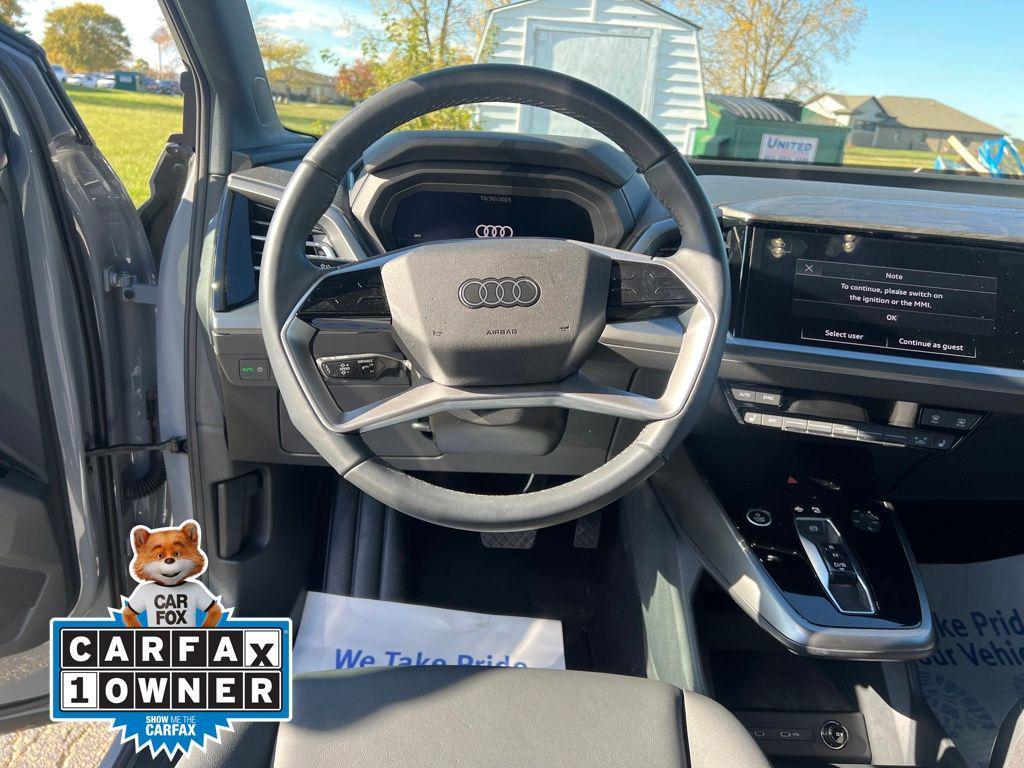 used 2024 Audi Q4 e-tron car, priced at $33,926