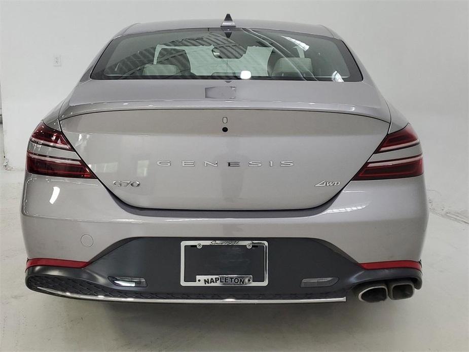 used 2023 Genesis G70 car, priced at $35,194