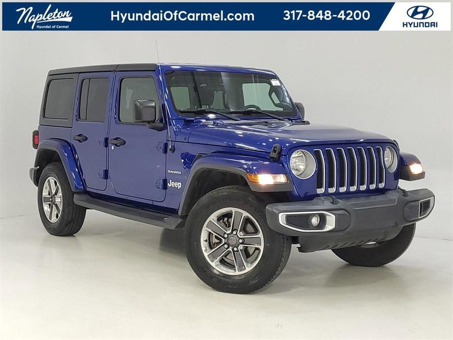 used 2018 Jeep Wrangler Unlimited car, priced at $30,334