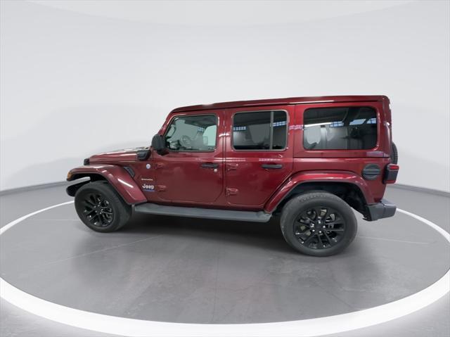 used 2021 Jeep Wrangler Unlimited 4xe car, priced at $29,228