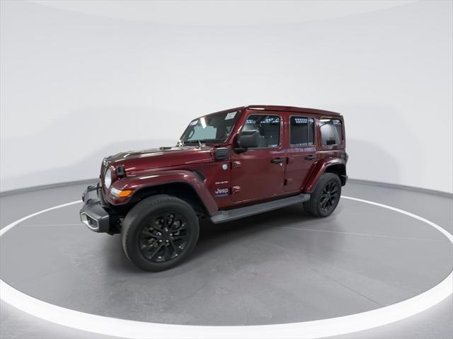 used 2021 Jeep Wrangler Unlimited 4xe car, priced at $29,228