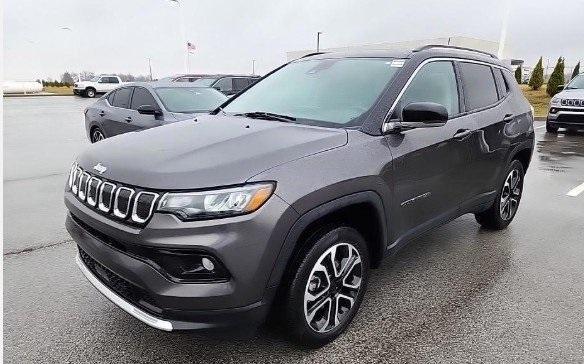 used 2022 Jeep Compass car, priced at $23,888