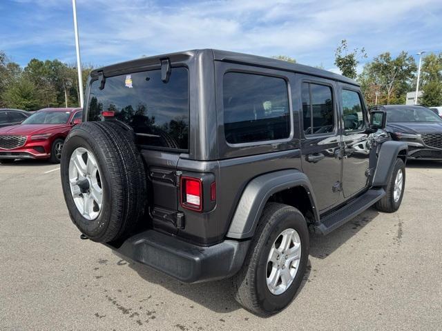 used 2022 Jeep Wrangler Unlimited car, priced at $29,844