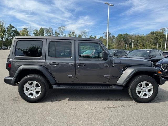 used 2022 Jeep Wrangler Unlimited car, priced at $29,844