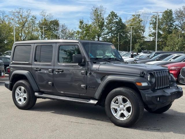 used 2022 Jeep Wrangler Unlimited car, priced at $29,844
