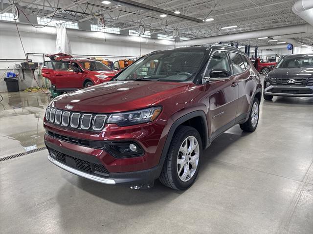 used 2022 Jeep Compass car, priced at $21,994