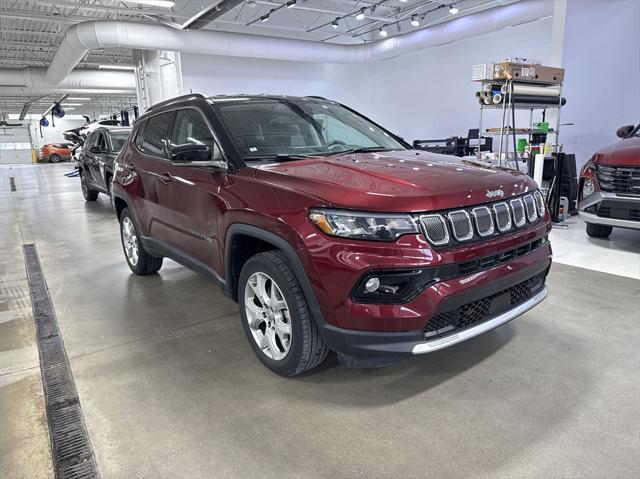 used 2022 Jeep Compass car, priced at $21,994