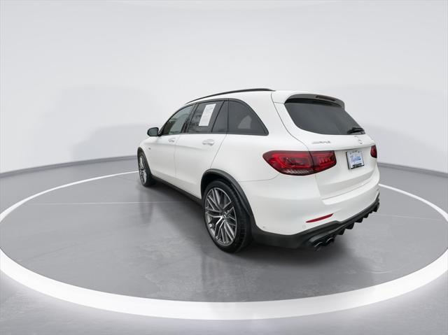 used 2021 Mercedes-Benz AMG GLC 43 car, priced at $39,994