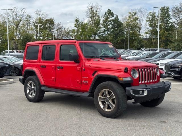 used 2022 Jeep Wrangler Unlimited car, priced at $34,774