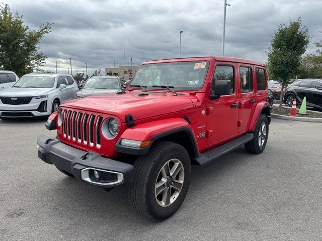 used 2022 Jeep Wrangler Unlimited car, priced at $34,774