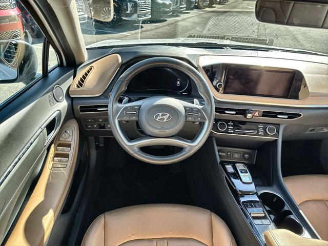 used 2022 Hyundai Sonata Hybrid car, priced at $20,444