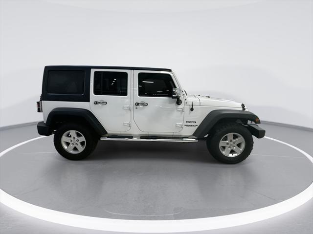 used 2017 Jeep Wrangler Unlimited car, priced at $21,444