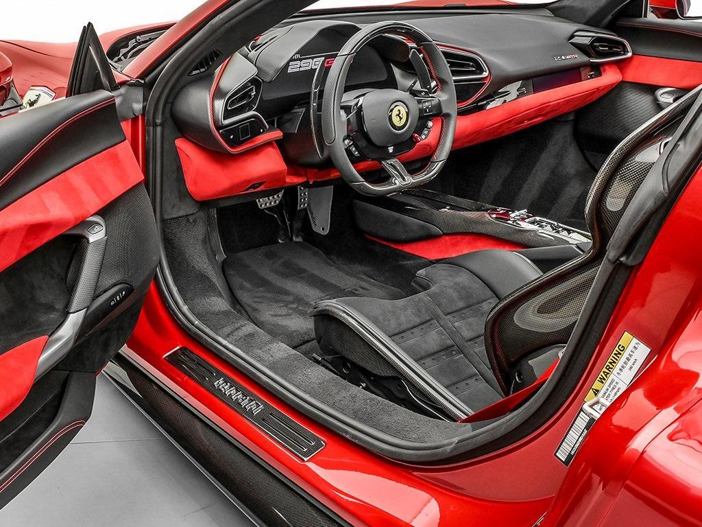 used 2024 Ferrari 296 GTS car, priced at $490,000