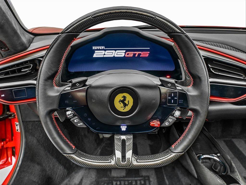 used 2023 Ferrari 296 GTS car, priced at $435,000