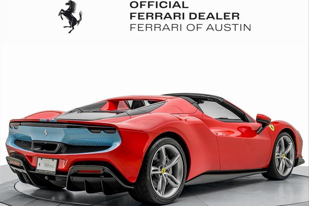 used 2023 Ferrari 296 GTS car, priced at $420,000