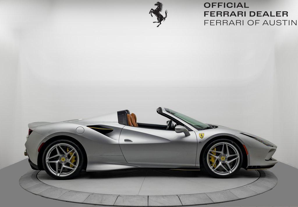 used 2021 Ferrari F8 Spider car, priced at $410,000