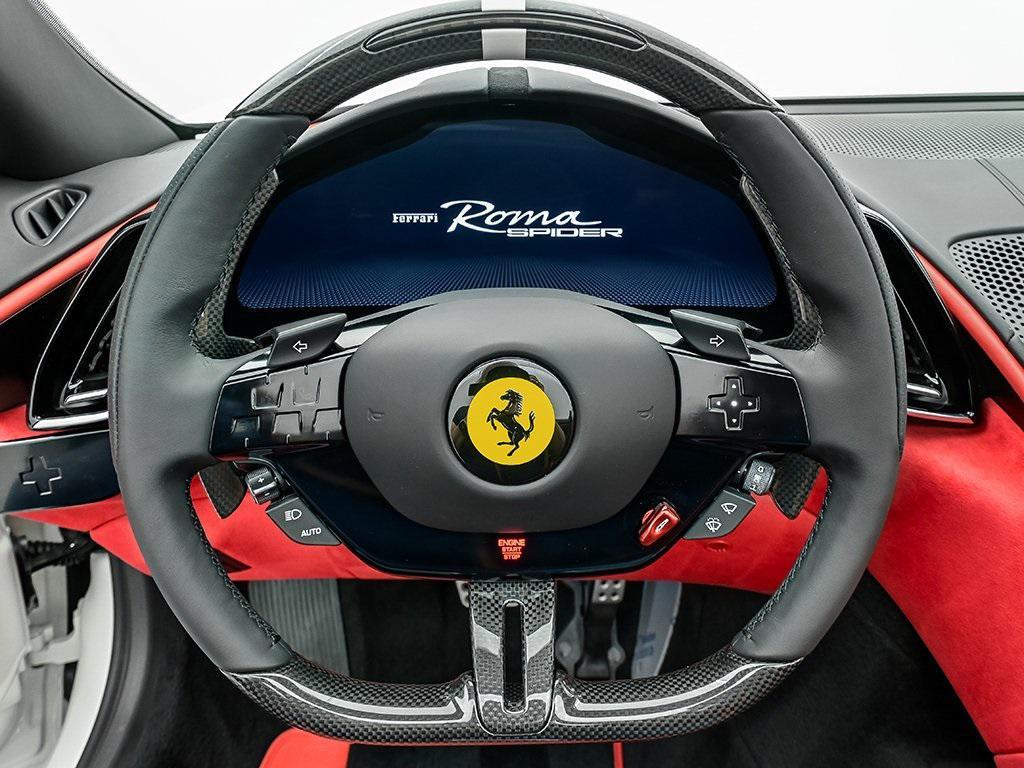 used 2025 Ferrari Roma Spider car, priced at $330,000