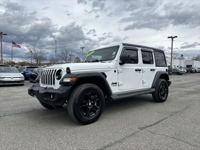 used 2022 Jeep Wrangler Unlimited car, priced at $36,734