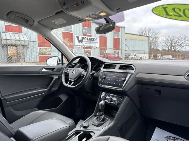 used 2021 Volkswagen Tiguan car, priced at $19,000