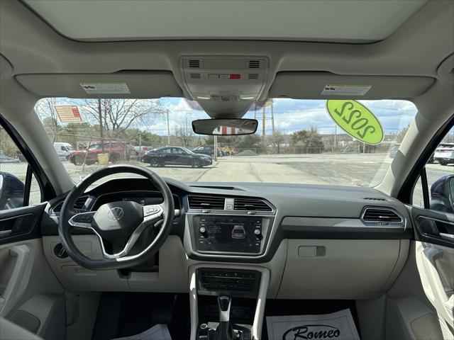 used 2022 Volkswagen Tiguan car, priced at $21,800