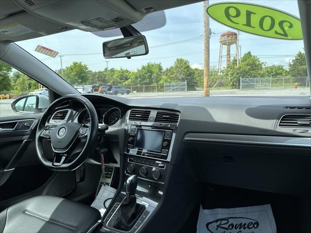 used 2019 Volkswagen Golf Alltrack car, priced at $18,995