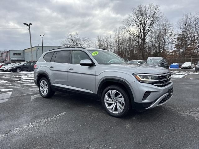 used 2021 Volkswagen Atlas car, priced at $25,500