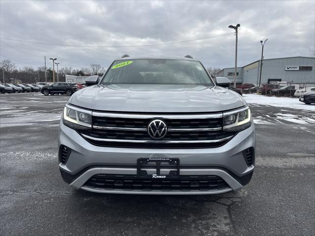 used 2021 Volkswagen Atlas car, priced at $25,500