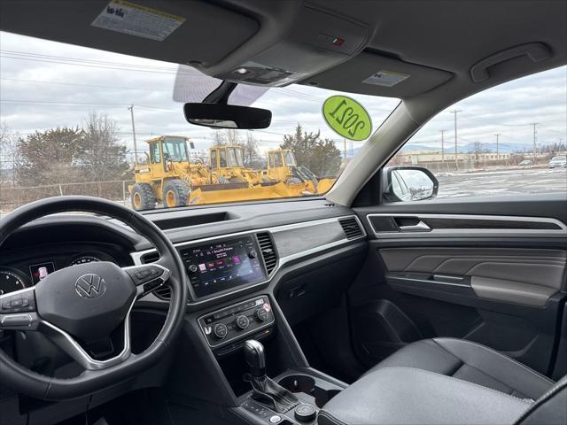 used 2021 Volkswagen Atlas car, priced at $25,500