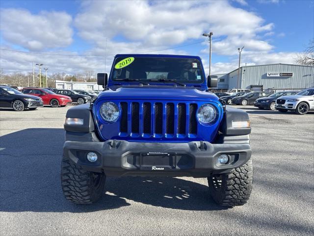 used 2019 Jeep Wrangler Unlimited car, priced at $27,899