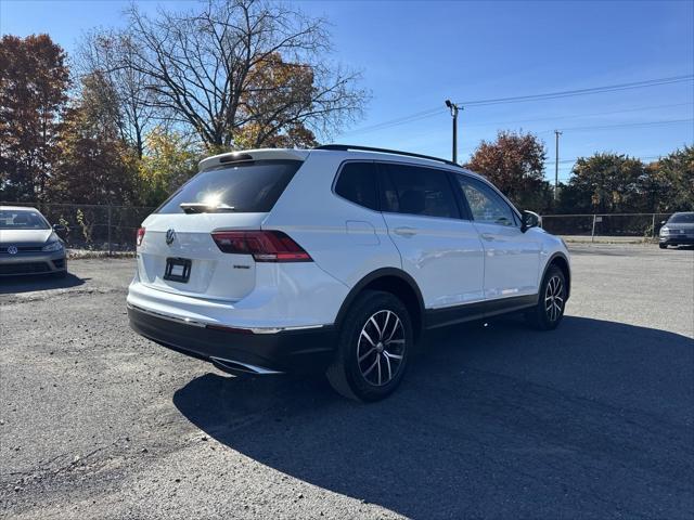 used 2021 Volkswagen Tiguan car, priced at $18,444