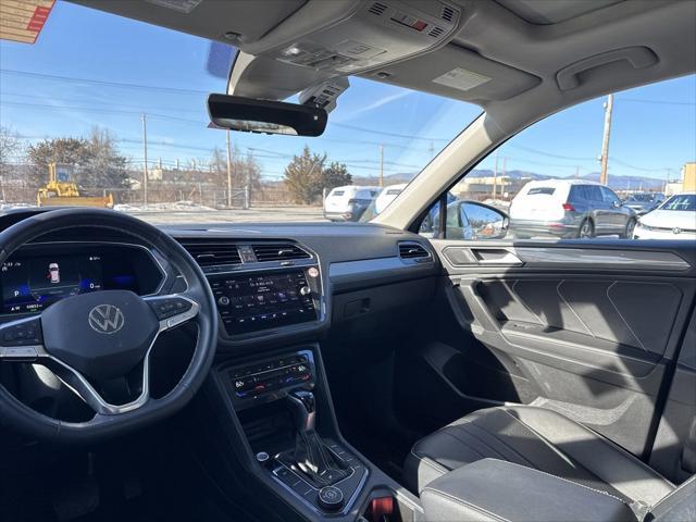 used 2022 Volkswagen Tiguan car, priced at $21,400