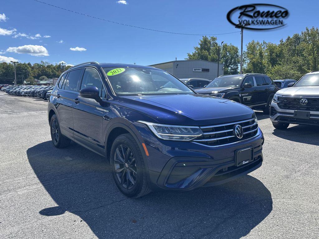 used 2022 Volkswagen Tiguan car, priced at $21,995