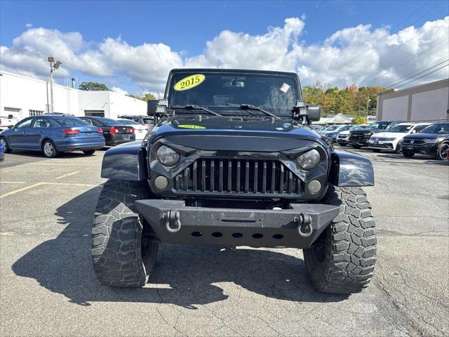 used 2015 Jeep Wrangler Unlimited car, priced at $18,999