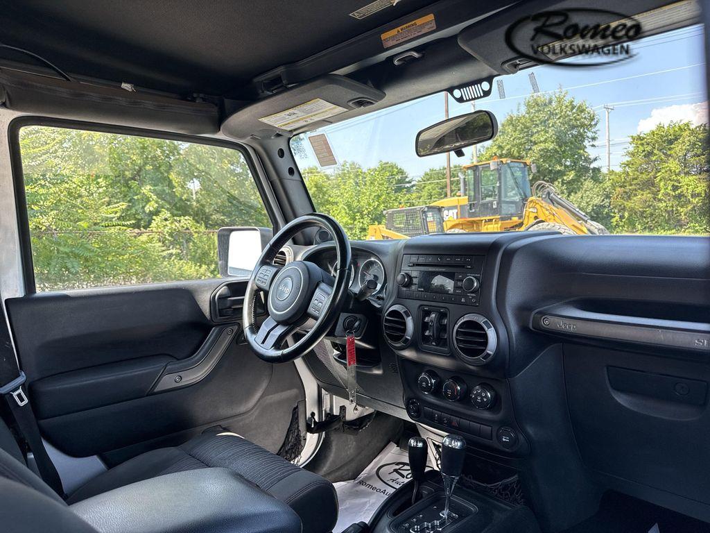 used 2012 Jeep Wrangler Unlimited car, priced at $9,799