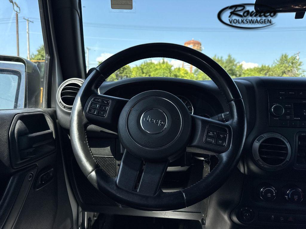 used 2012 Jeep Wrangler Unlimited car, priced at $9,799