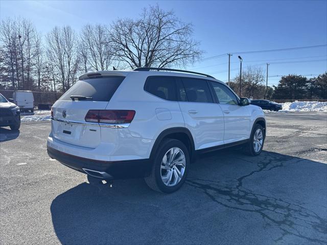 used 2021 Volkswagen Atlas car, priced at $25,599