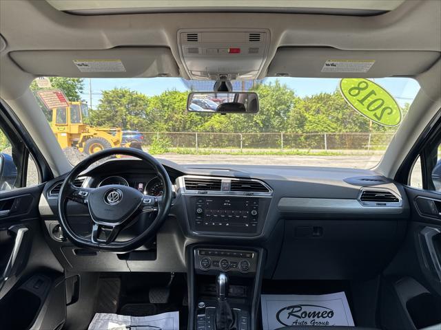 used 2018 Volkswagen Tiguan car, priced at $15,795