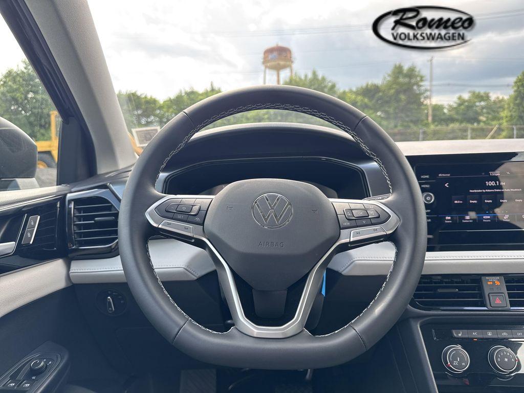 new 2025 Volkswagen Taos car, priced at $27,989