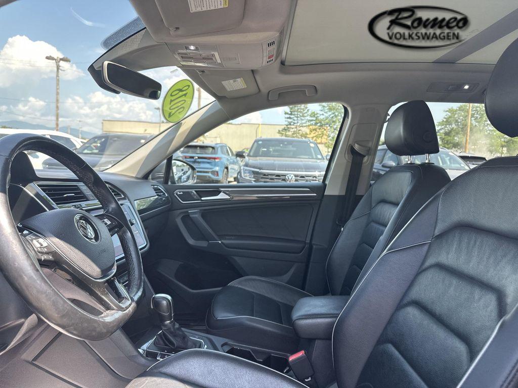 used 2018 Volkswagen Tiguan car, priced at $17,995