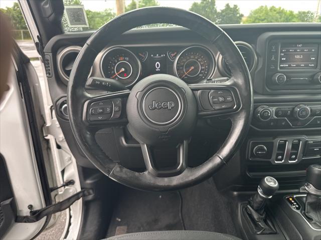 used 2020 Jeep Wrangler car, priced at $21,050