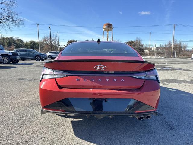 used 2021 Hyundai Elantra car, priced at $14,500