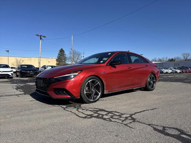 used 2021 Hyundai Elantra car, priced at $14,500