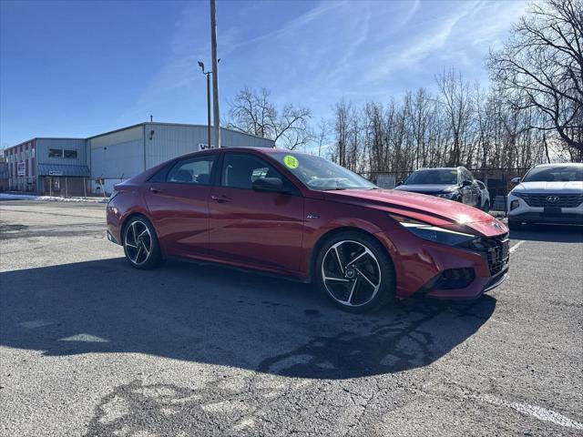 used 2021 Hyundai Elantra car, priced at $14,500