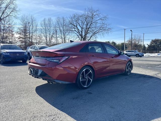 used 2021 Hyundai Elantra car, priced at $14,500